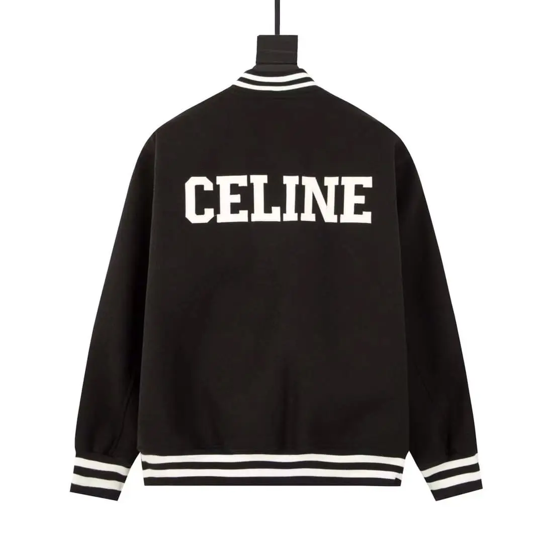 Celine Wool letter jacket - Imagen 2