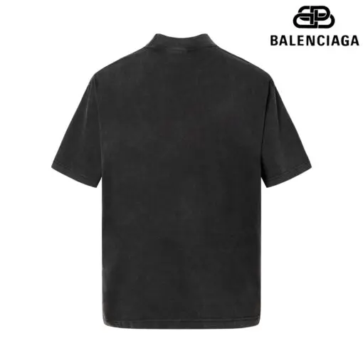 Balenciaga Tape Type T Shirt Medium Fit Black - Imagen 2