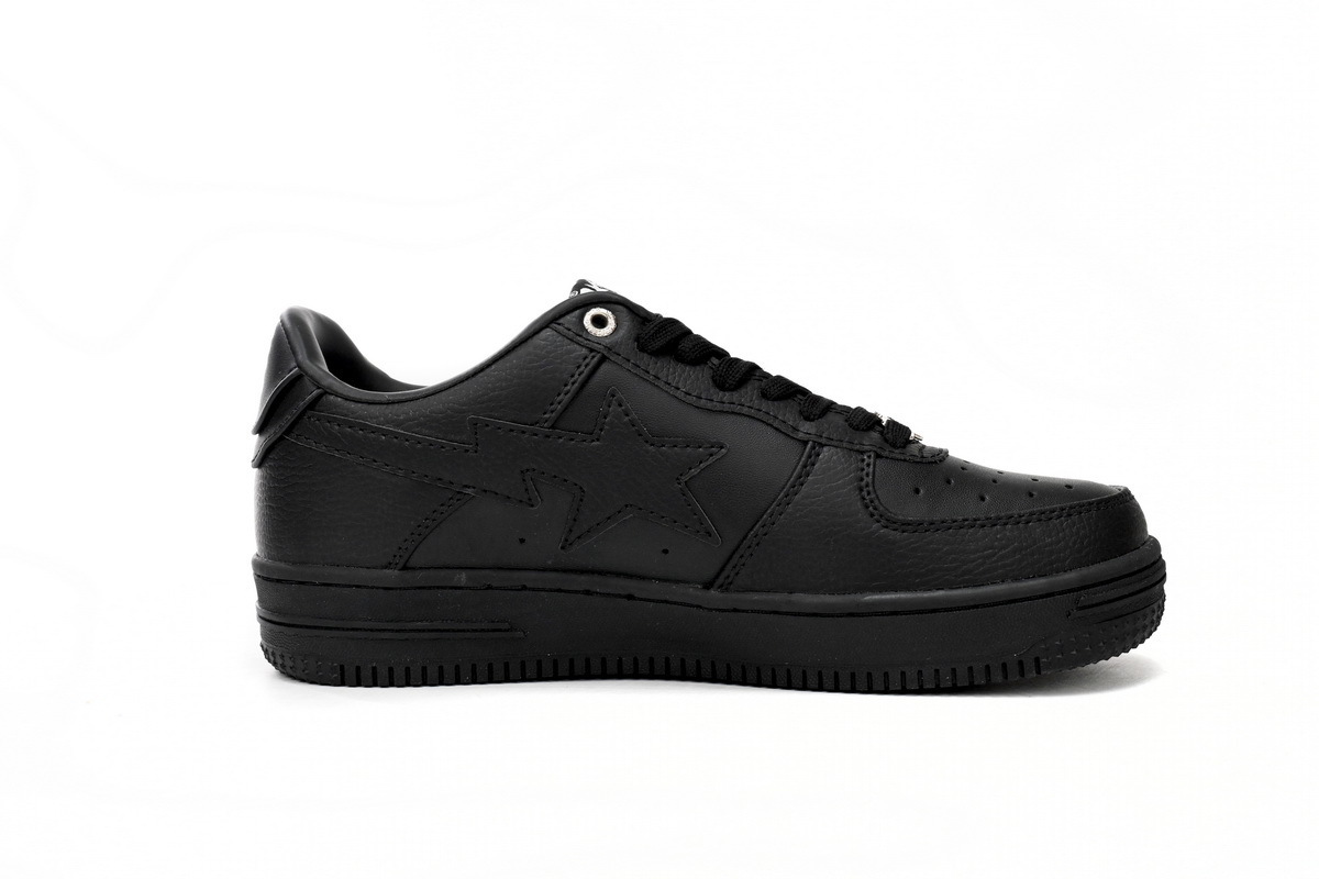 Bape STA Low Black - Imagen 3