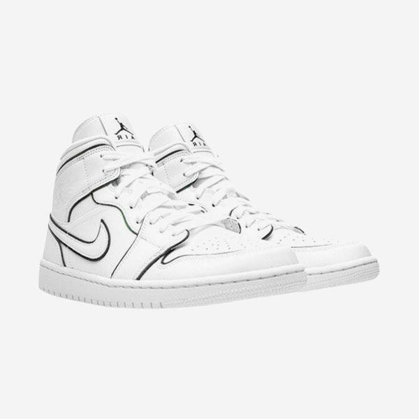 Air Jordan 1 Mid Iridescent Reflective White - Imagen 3