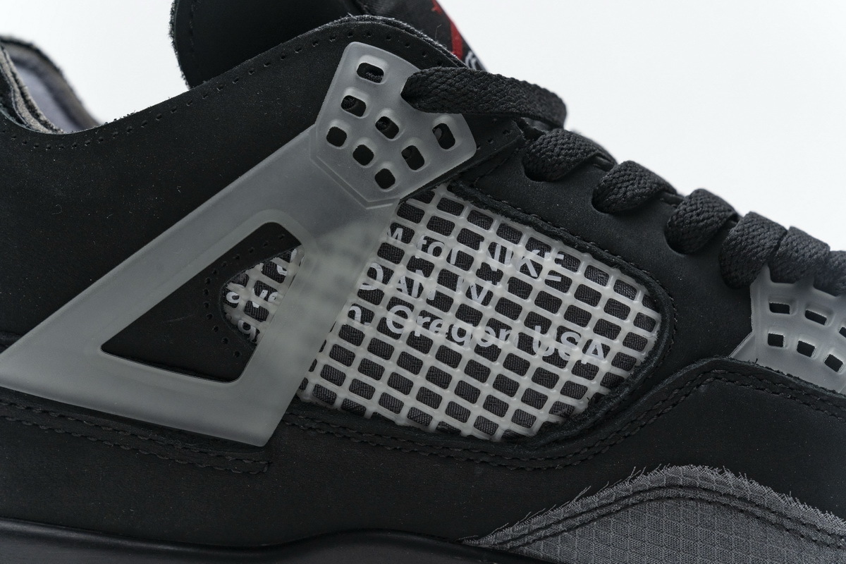 OFF White x Air Jordan 4 Bred - Imagen 2