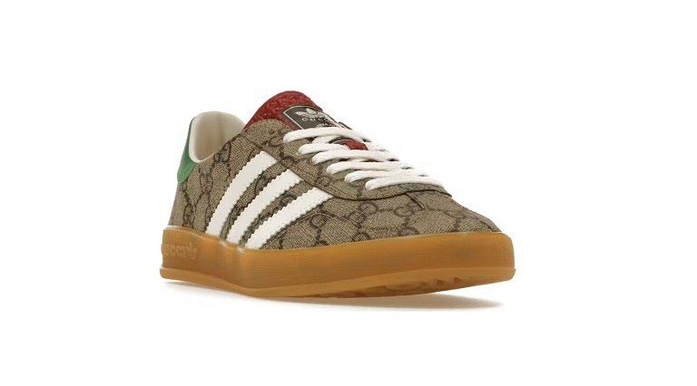 Gazelle x Gucci – Beige Monogram - Imagen 2