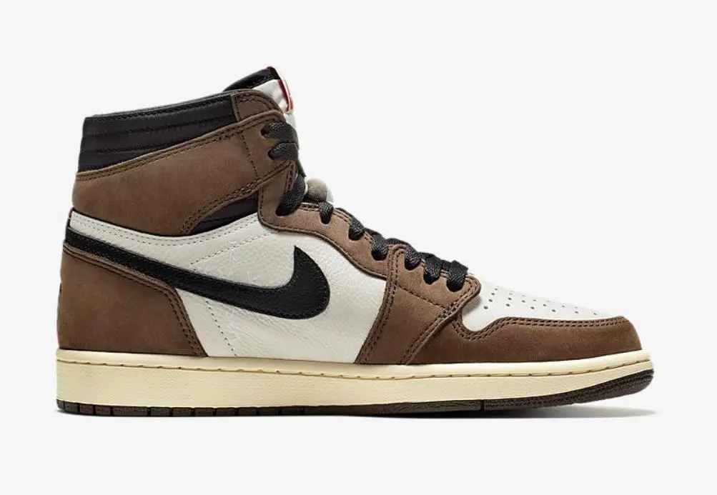 NIKE AIR JORDAN 1 OG TRAVIS SCOTT MOCHA - Imagen 2
