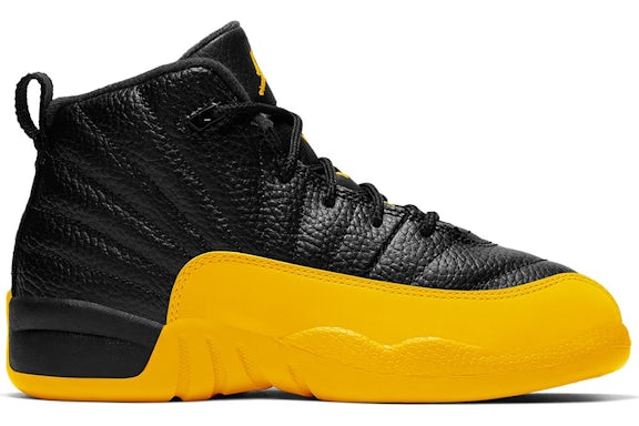 Jordan 12 Retro Black University Gold (PS)