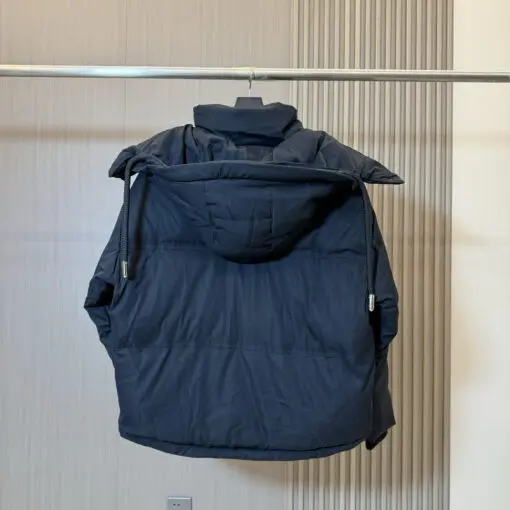 Ami Paris Down Puffer Jacket Dark Blue - Imagen 2