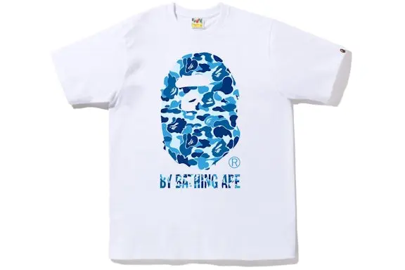 BAPE ABC Camo By Bathing Ape Tee White/Blue