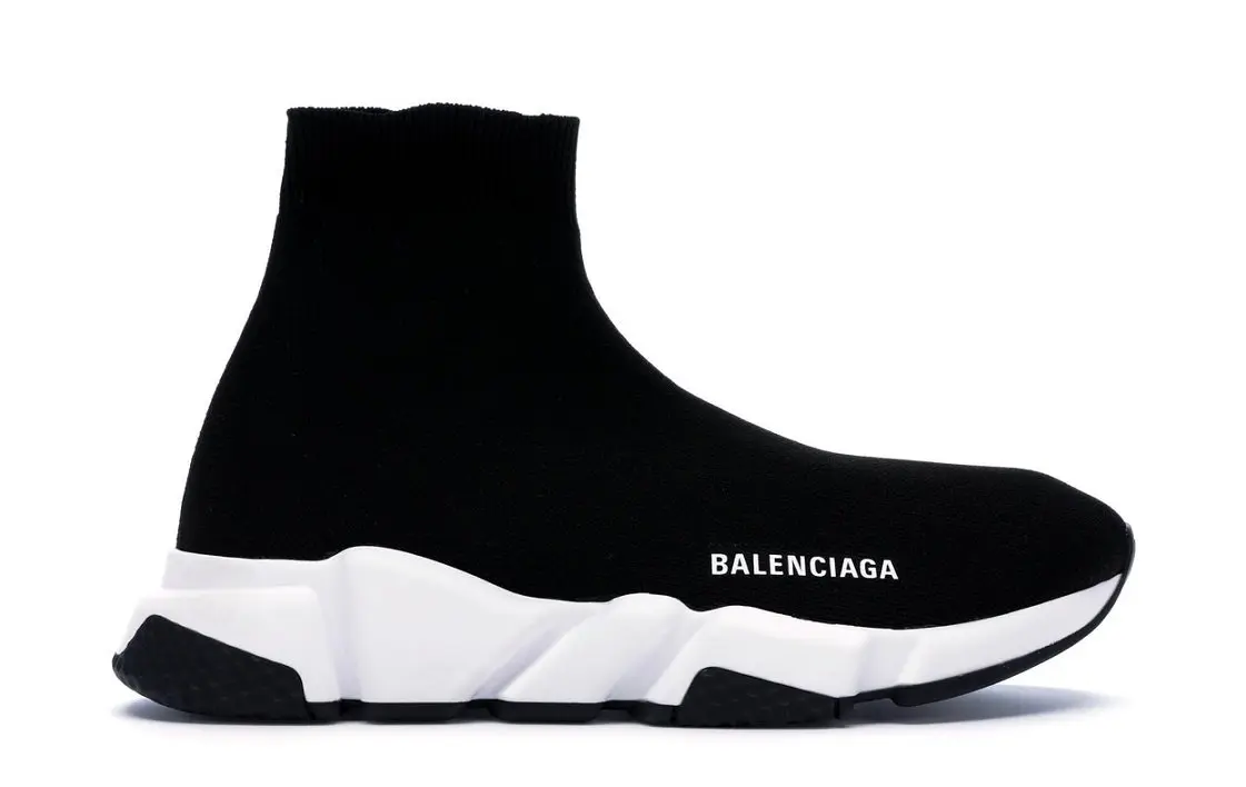 Balenciaga Speed Trainer Black White – Iconic Luxury Technical Knit Sock Sneakers