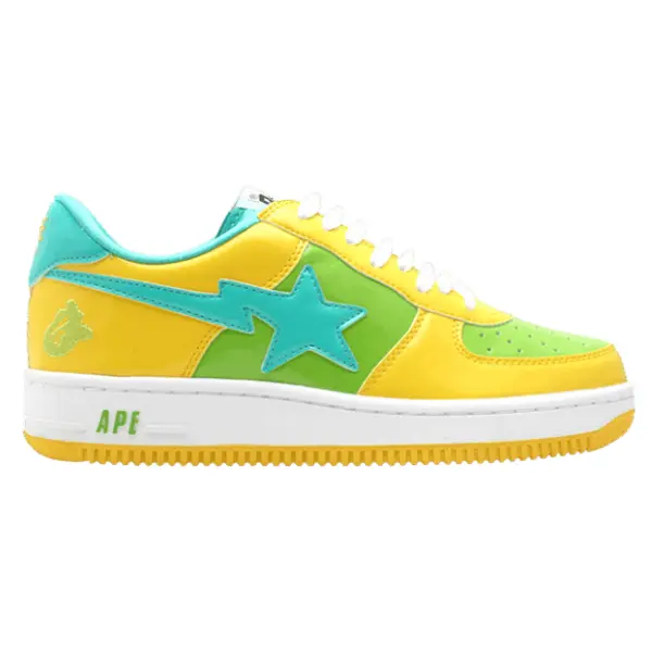Bapesta FS-001 Low ‘Yellow Lime Green’