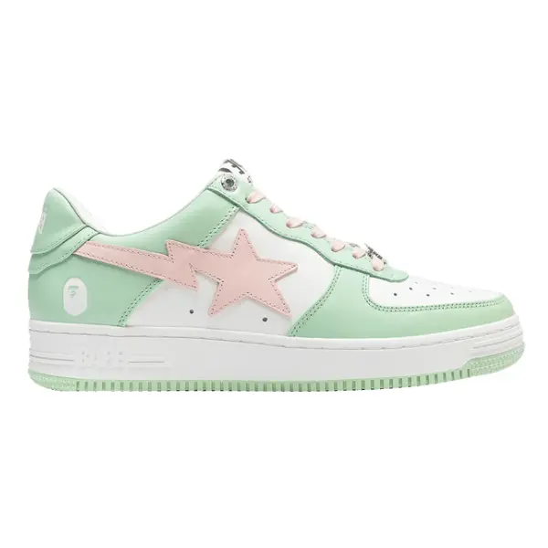 Bapesta Low ‘Pastel-Rich Pack-Mint Green’