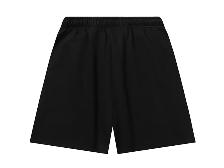 Hellstar Angry Skull Print Logo Black Shorts - Imagen 2