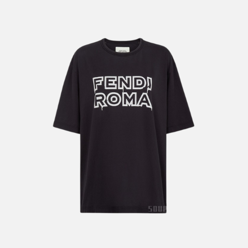 Fendi Roma T-shirt Black