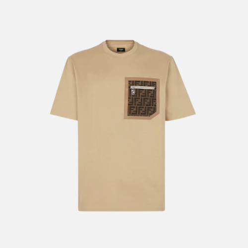 Fendi T-Shirt Cream
