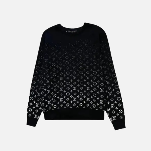 Hoodies black and white Louis Vuitton