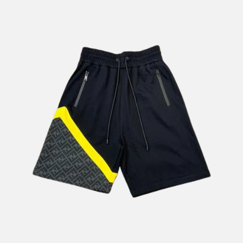 Pants Fendi Black Yellow