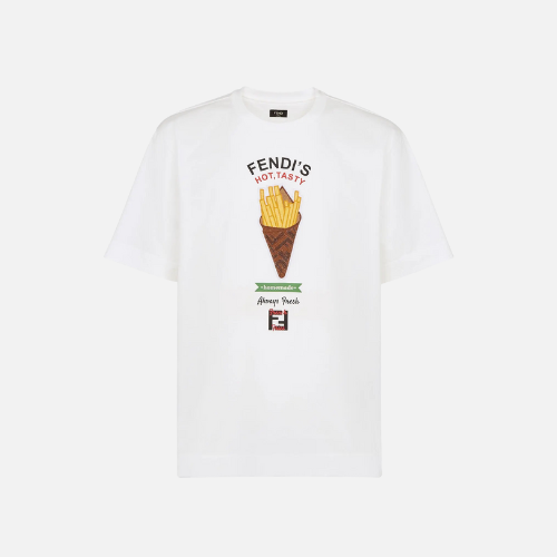 Fendi French Fries T-shirt White