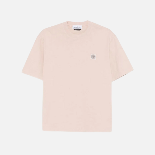 Stone Island Short-Sleeve T-shirt Pink