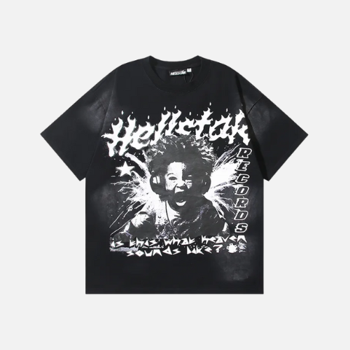 Hellstar Music Boy Records T-Shirt Black