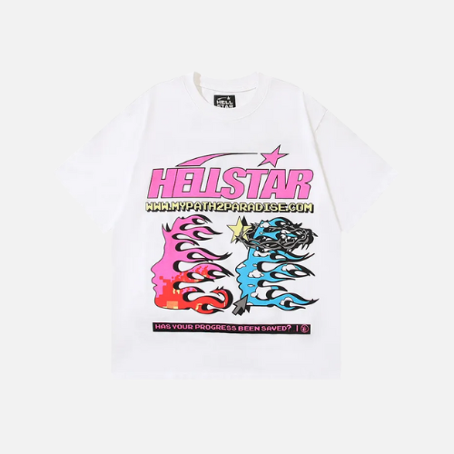 Hellstar Pixel T-Shirt White