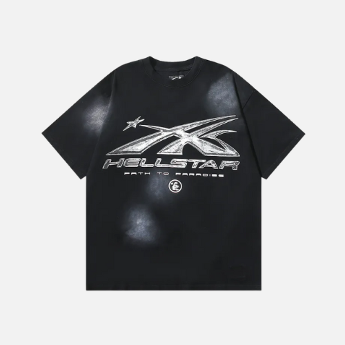 Hellstar Sport Logo Gel Black T-Shirt