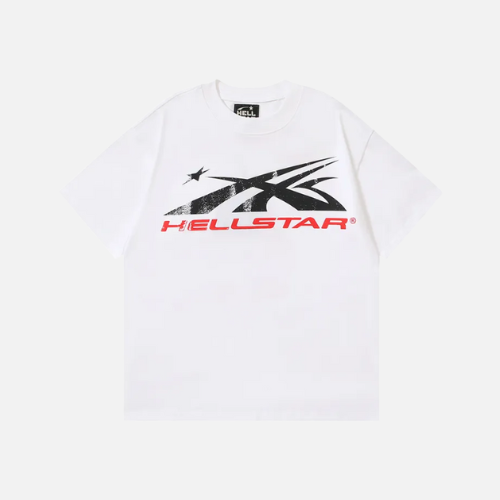 Hellstar Sport Logo Gel T-shirt White
