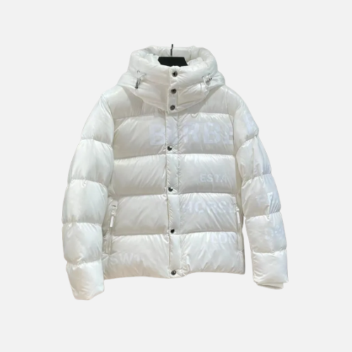 Burberry Down Jacket White