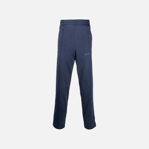 Palm Angels Garment Dyed Track Pants Blue Color