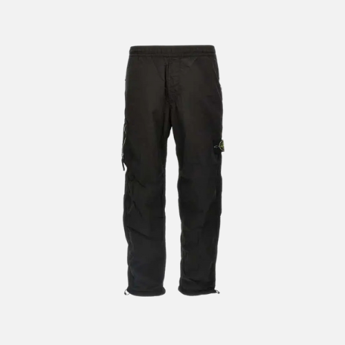 Stone Island black Cargo Pants Black