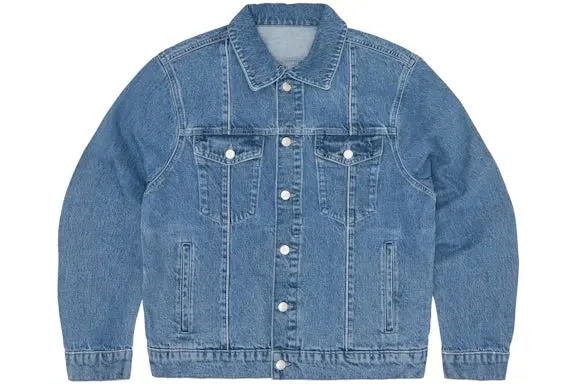 Corteiz C-Star Denim Trucker Jacket Blue - Imagen 2