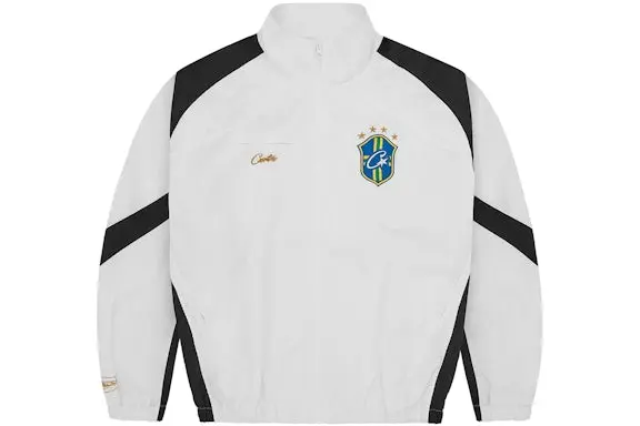Corteiz Olympic Shuku Brasil Jacket White/Black