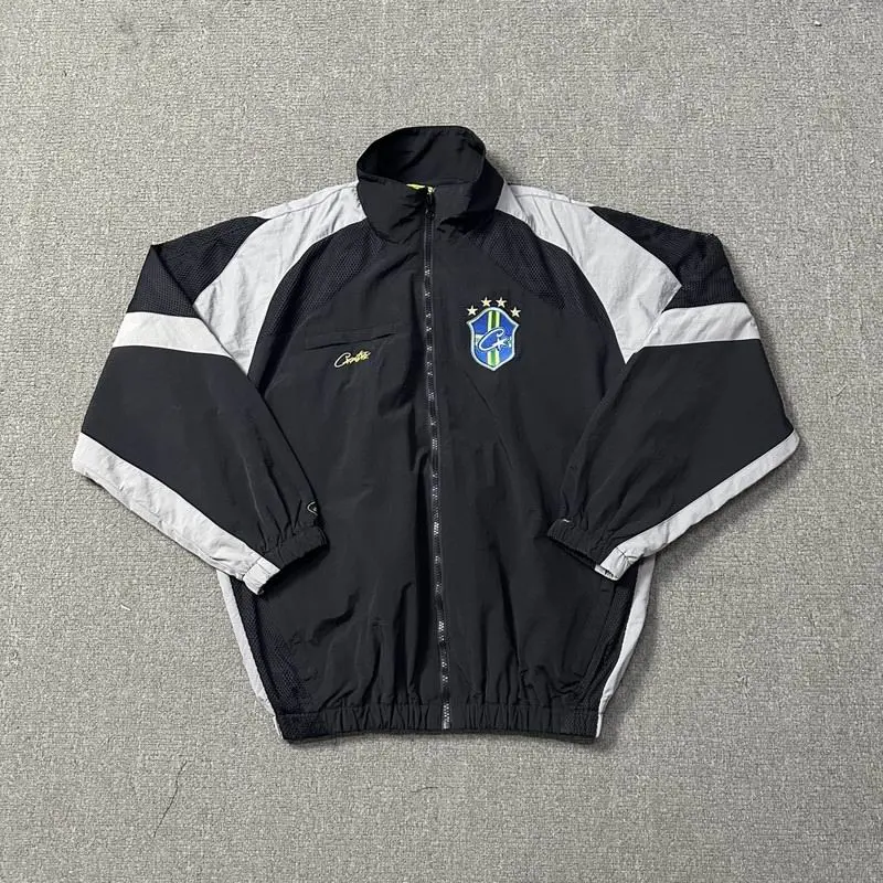 Corteiz Francais Shuku Jacket Black/Grey