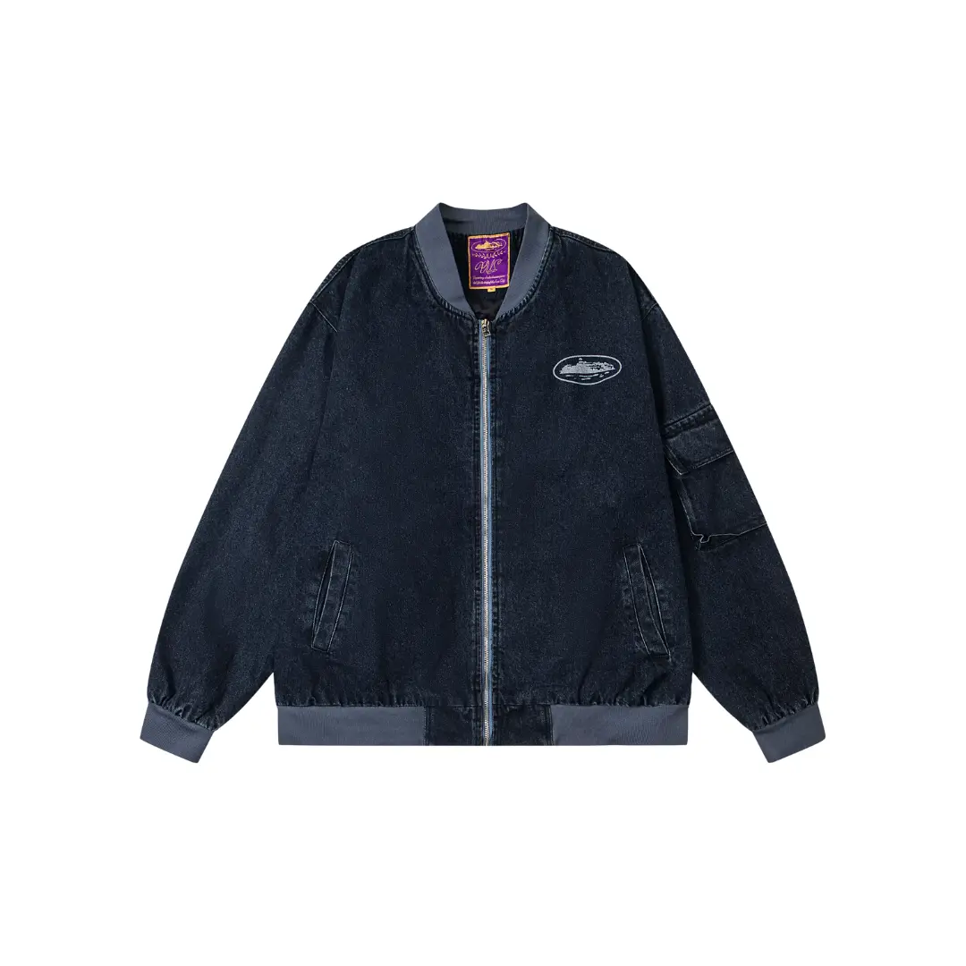 Corteiz Denim Suit Black