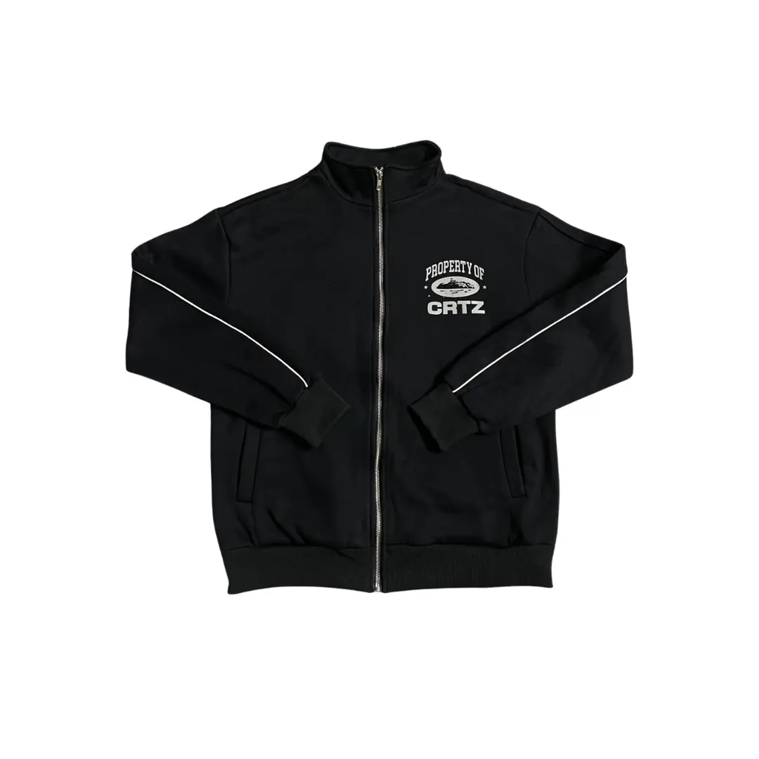 Corteiz Alcatraz Reflective Jacket Black