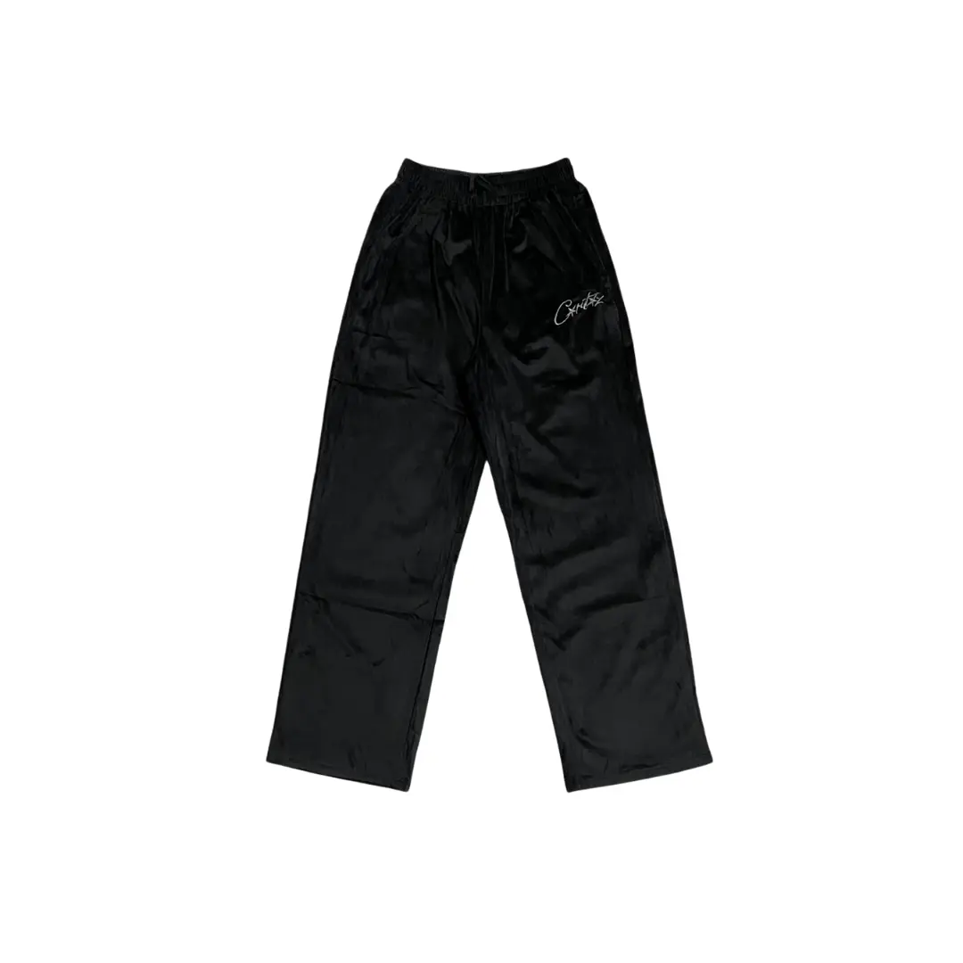 Corteiz VVS Velour Sweatpant Black