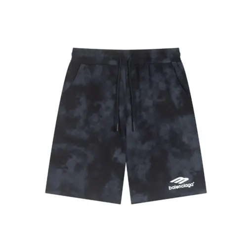 Balenciaga Black Navy Blue Shorts