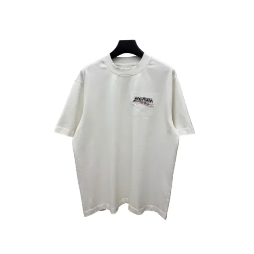 Balenciaga Short Sleeved T Shirt White