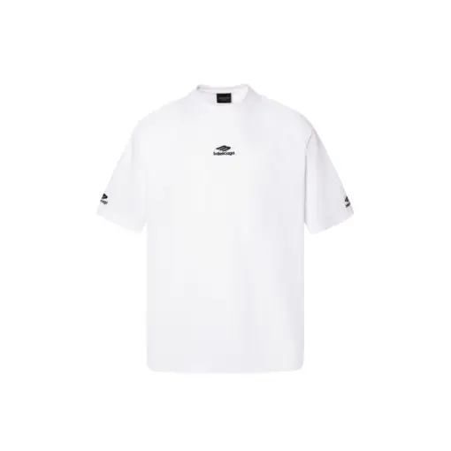 Balenciaga Oversized Short Sleeve T Shirt White