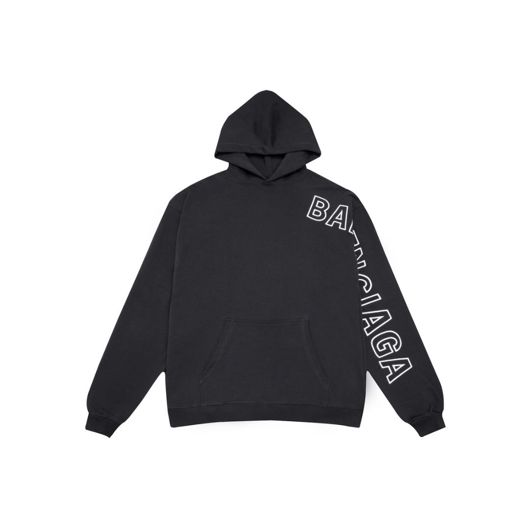 Balenciaga Hoodie Dark Gray