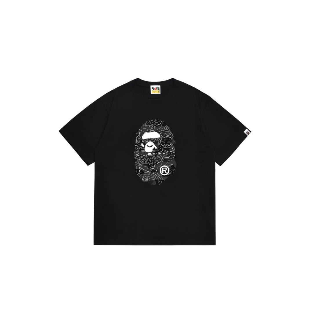 BAPE A Bathing Ape T Shirt Black