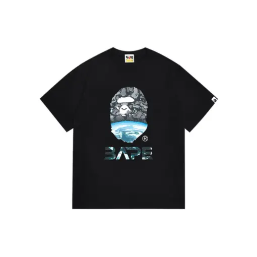 BAPE A Bathing Ape T Shirt Black