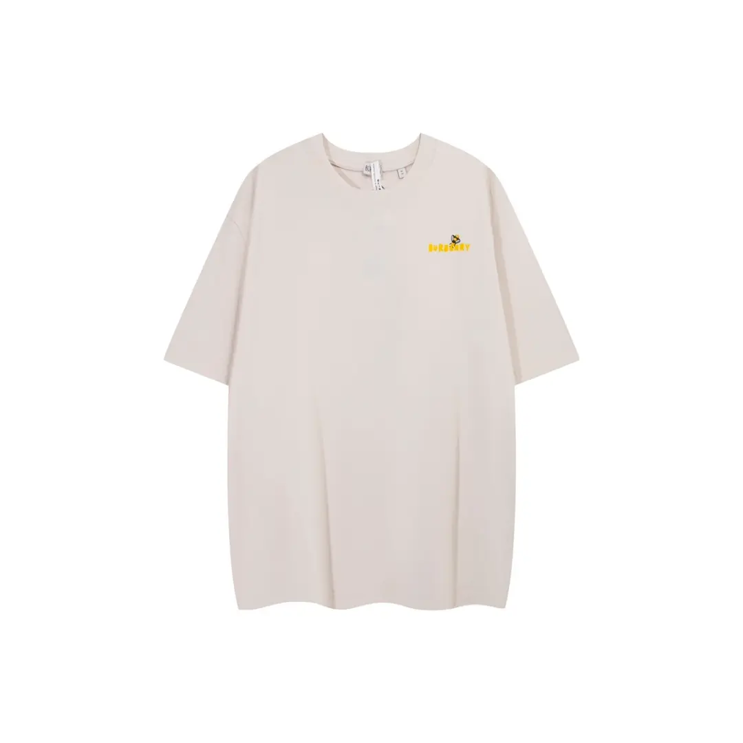 Burberry Bee Graphic Core Fit T Shirt Alpine Of White