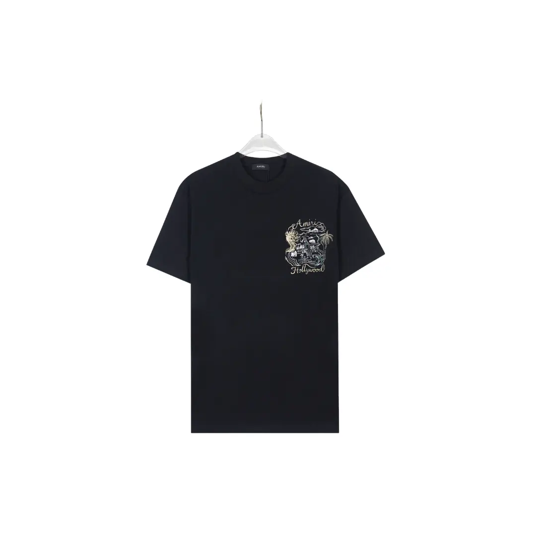 CASABLANCA Monogram T Shirt Black