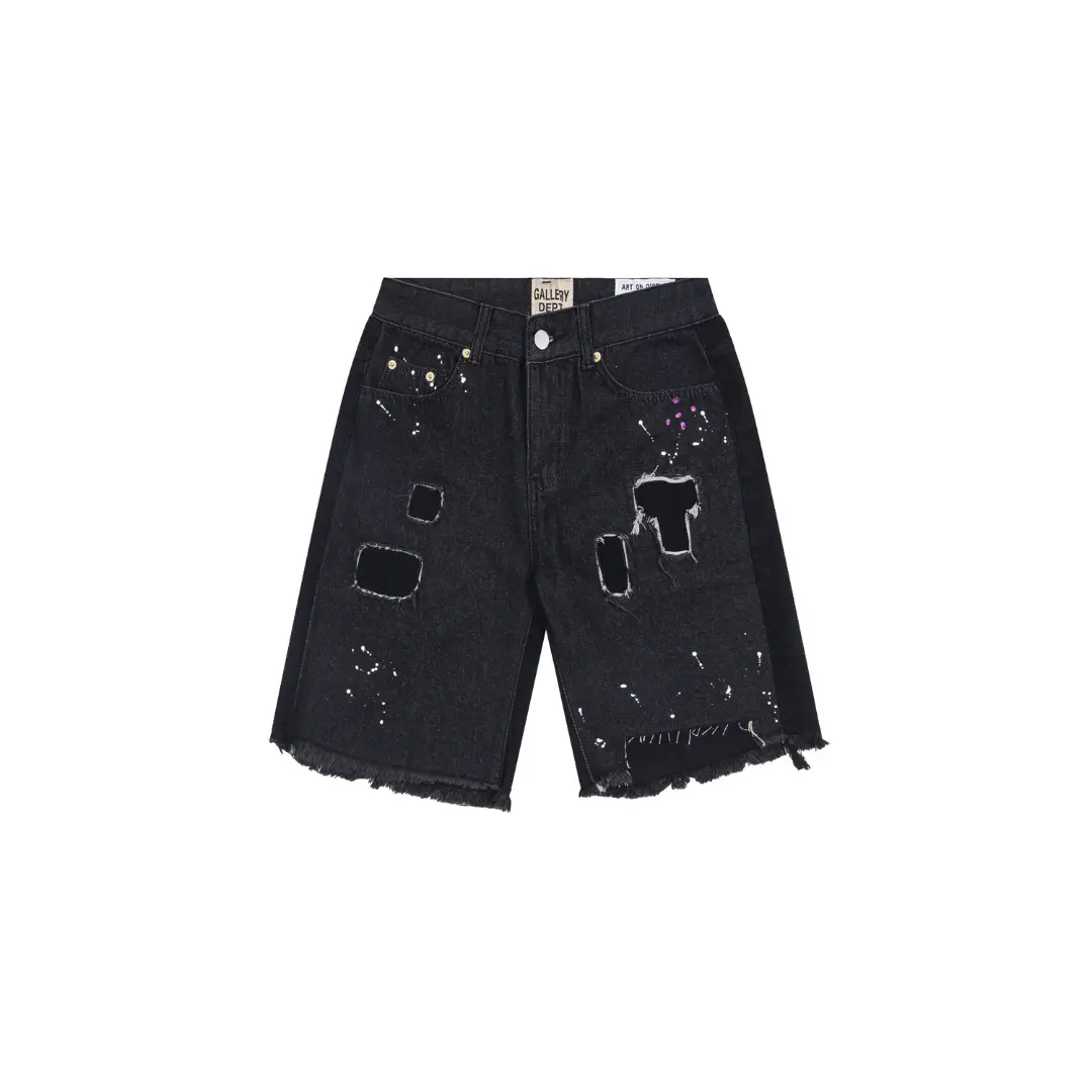 Gallery Dept. Denim Shorts Black