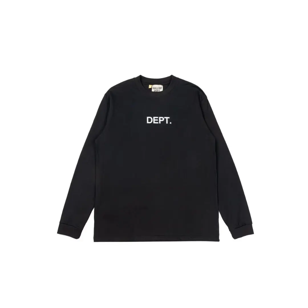 Gallery Dept. Sweater Black With Black Logo In The Middle