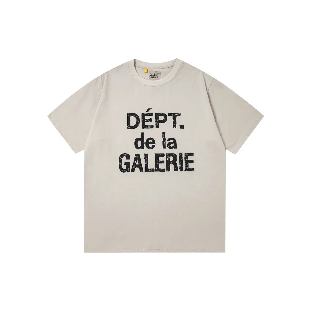 GALLERY DEPT. Dept De La Galerie Printed Classic T Shirt Off White