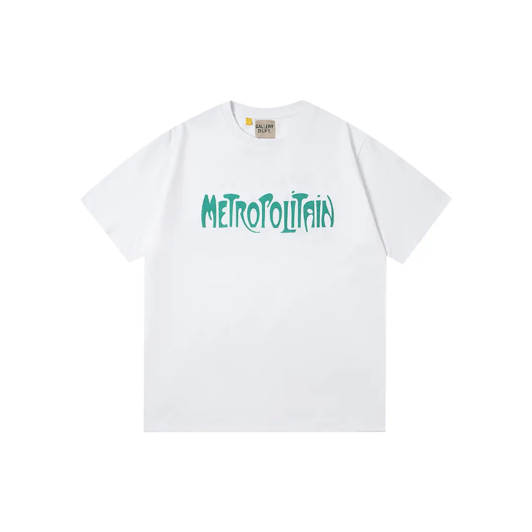 GALLERY DEPT. Metropolitain Printed Design T Shirt White