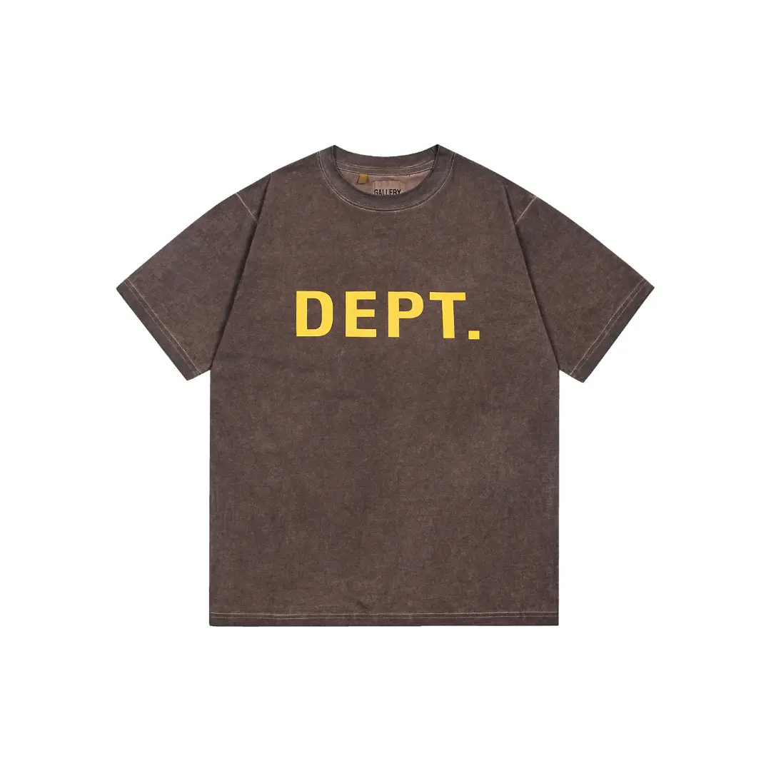 GALLERY DEPT. Dept Monogram T Shirt Deep Brown