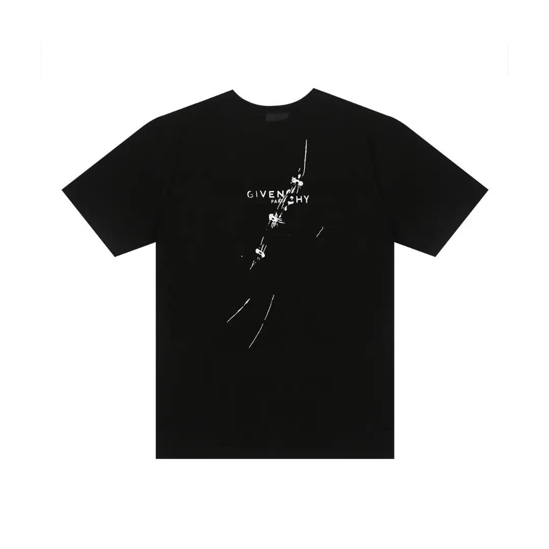 Givenchy Black T-Shirt With Design