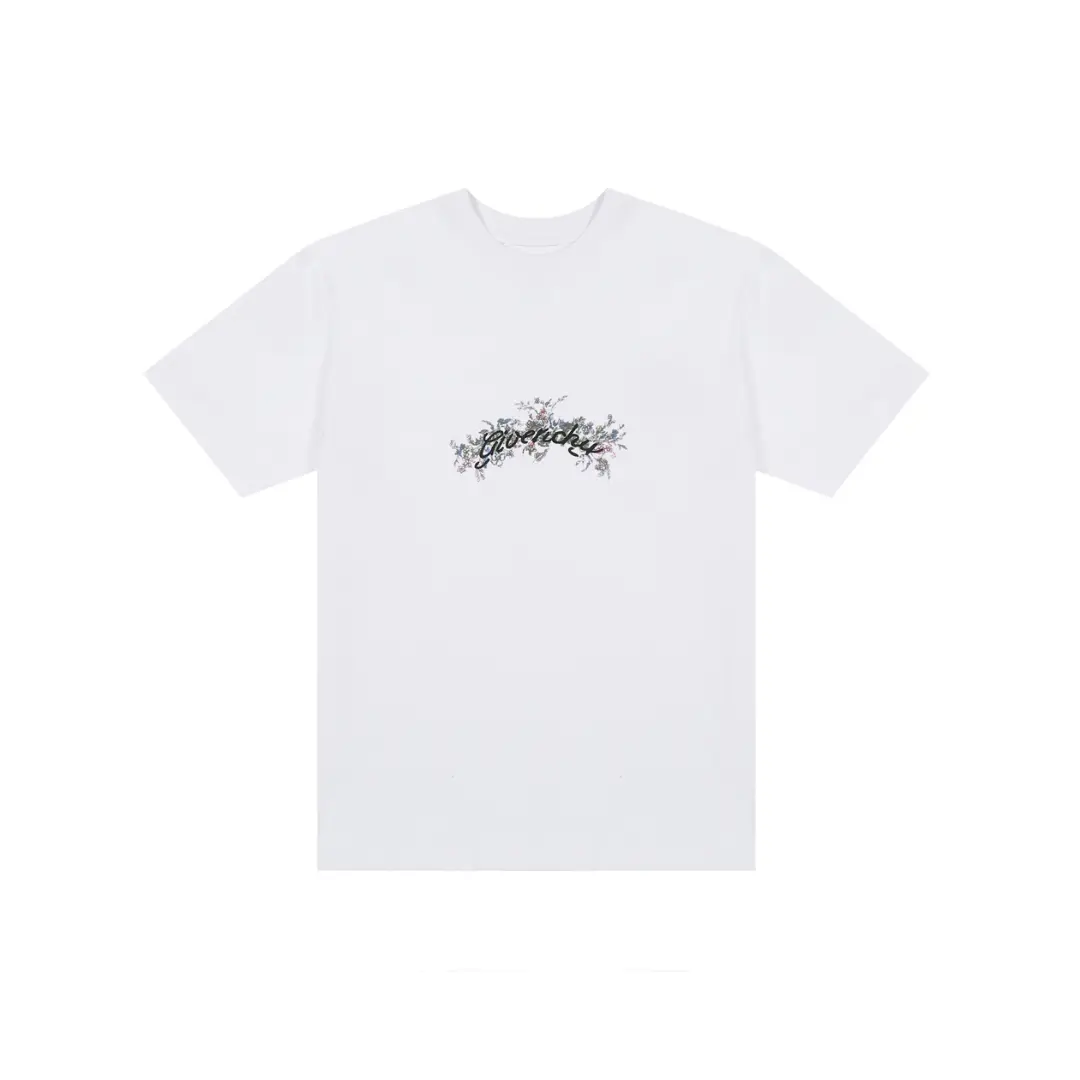 Givenchy T Shirt White With Logo