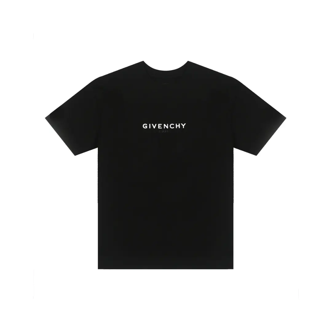 Givenchy T Shirt Black With Logo