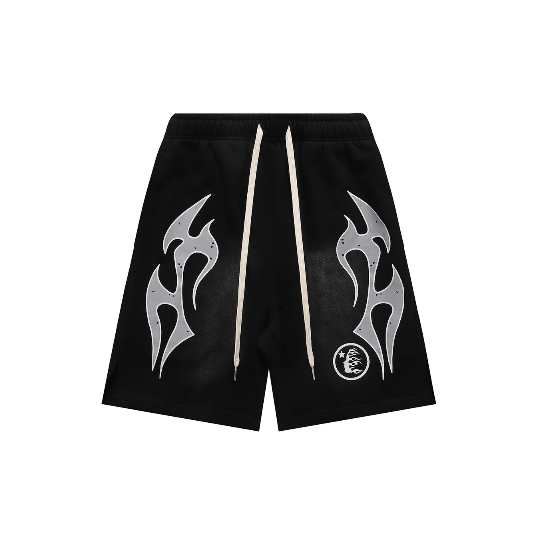 Hellstar Short Black With Gray Stripe